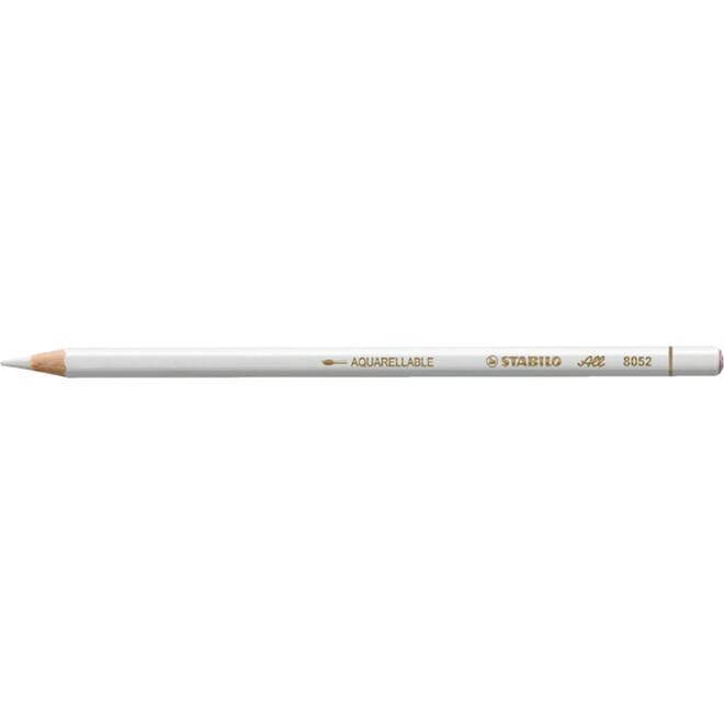 Kleurpotlood STABILO All wit, 12 stuks